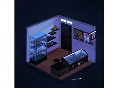 Cake Shop (Brownispi) branding brownies cake shop design graphic design illustration isometric isometric design layout layoutdesign