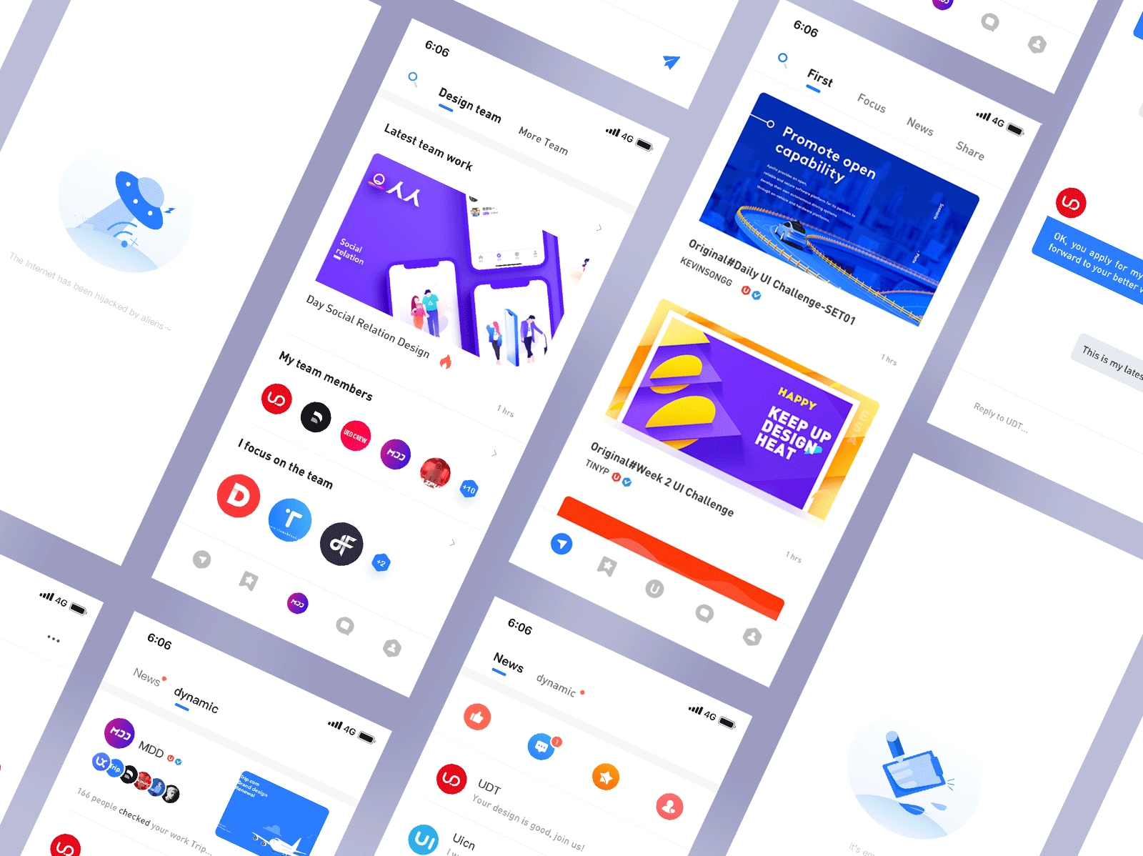 Uidesign week_2 Uicn-app ui
