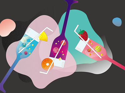Planet Bar design illustration