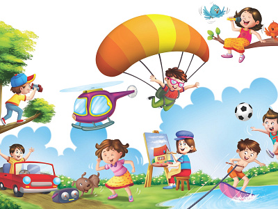 All Activity And Picture Book 2dcartoon animation ball bottles boy branding cartoon character children are playing with words childrensbookillustration color design falling freelanceillustrator fun time funny illustration illustration art kdpbook logo storybookartist