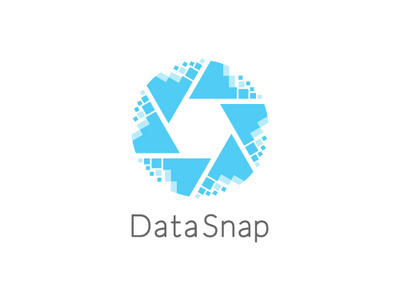 Data Snap app branding design flat icon icon app logo logotype vector web