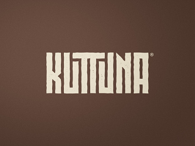 Kuttuna - Logotype Design brand identity branding custom lettering earth tones food brand identity design identity designer lettermark logomark logotype designer logotypedesign negative space organic logo restaurant branding rusted smart mark type art typography word mark wordmark