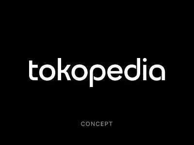 Tokopedia Logotype Concept design logotype tokopedia typography