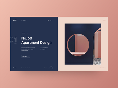 LIS Website colors concept design inspiration interior interior design minimal ui uidesign ux design web webdesign website