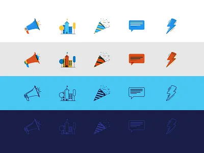 Icons blog blog icon chat icon event icon ichat iconography icons icons design icons pack instagram icons qna qna icon social media icons trending icon trendy university university icon