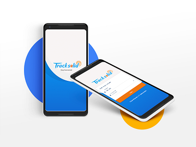 Tracksolid App Ui Login Screen And Splash Screen