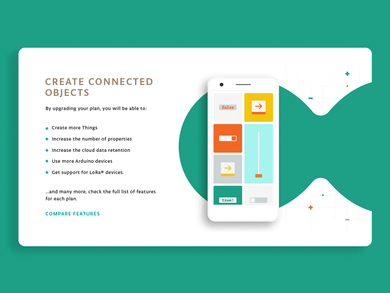 Arduino Cloud - Widgets animated banner animation arduino branding digital art illustration illustration art motion art motion graphics design ui elements