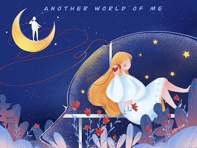 ANOTHER WORLD OF ME design illustration 设计