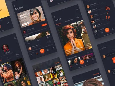 Daily exercise 036 app black clean color concept design ios mobile new night mode redesign ui ux