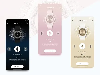 Concept for Swatch - PWA accessories apple clean concept design divante ecommerce ecommerce design ios iphone progressive web app pwa swatch ui watch watches