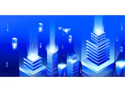 Data management - Sorable data analysis data center data collection illustration