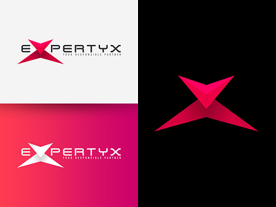 Expertyx - Logo & Identity ad marketing adobe advertising branding branding agency branding and identity colorful design identity illustrator logo vector