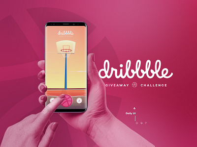Daily UI #097 & Dribbble Invite 097 97 challenge dailyui draft dribbble give away giveaway invitation invite ui