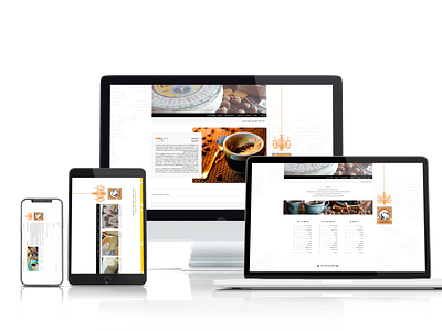 Cheese House & Cafe Parchak Website app branding design flat identity illustrator minimal ui ux web website