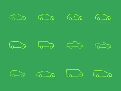 Car Body Type Icon car icon