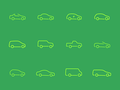 Car Body Type Icon car icon