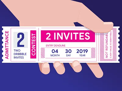 Invitation Day 2 basketball contest illustration vector