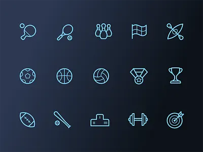 Sports Icons baseball basketball football icons icons design sports tennis volleyball