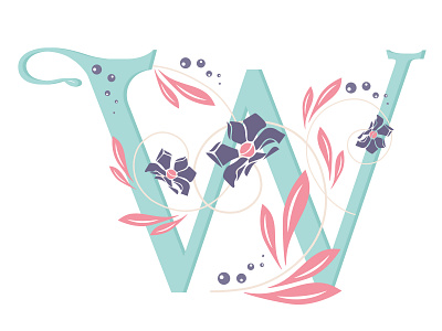 36 Days of Type... Alphabet 'W' 36daysoftype 36daysoftype w digitalwork priyankacallidesigns typogaphy