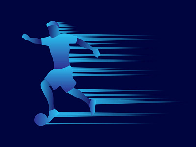 Football Player fifa fifa world cup fifa world cup 2018 football football player gradient gradient colors passion soccer sports sports graphics