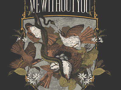 Brown bird, common bird, how's your little twig nest been? band birds flowers music shirt texture