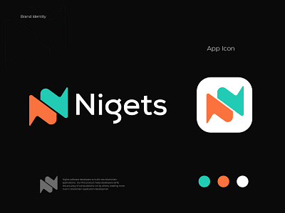 Nigets Logo (Redesign) abstract brand identity brand mark branding eyecatching logo hiree logo designer letter logo logo logo agency logo design logo inspiration logo mark logo mark creative logo meaningful logo minimal minimalist logo morden n logo professional logo simple logo