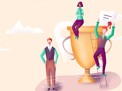 Illustration for a Website design graphic graphic design graphic art graphic artist illustration illustration art illustration design landing page ui ux ux ui web web banner website