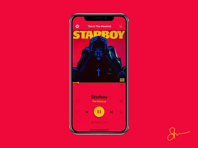 An All New Spotify for Mobile app design art direction illustration interaction design music music player redesign spotify spotify music ui user experience ux ux design