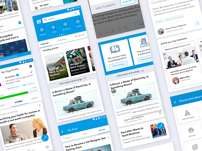 Business article app bizlee business app feed home stories suggestion