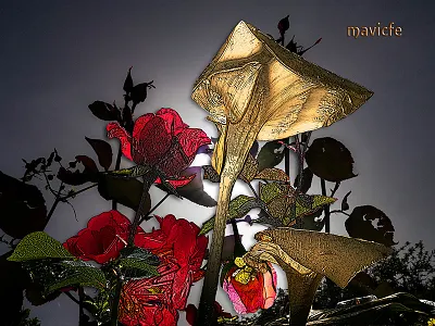 Colorful Garden_Project 2 color colorful composition design digital art dusk flower fusion garden graphic art graphic design illustration mavicfe nature painting petals photograhy photoshop sunlight translucency