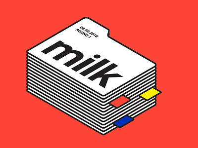 Milk Archiving 3d arabic blue branding colorful colors creative design graphic grid icon identity illustration jeddah ksa logo red typography white wip