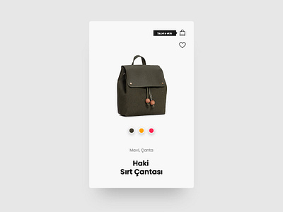Product Card branding design e commerce minimal minimal website product card typography ui ux web