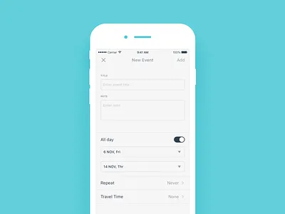 Daily UI #60 Form dailyui event form mobile textfield ui