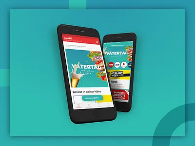 Composition app design typography ui web