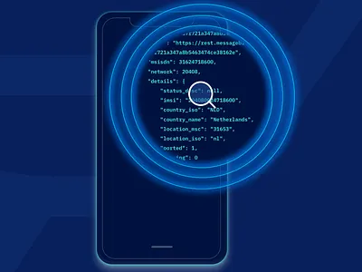 Lookup Api api branding code data illustration looking lookup magnifying glass messagebird neon phone phone booth pulse search snippet vector