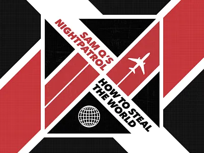 Sam Q - 'How To Steal The World' Artwork 1960s album artwork bossanova illustration jazz music vector