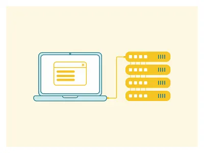 Server Maintenance app branding design icon illustration vector visual design