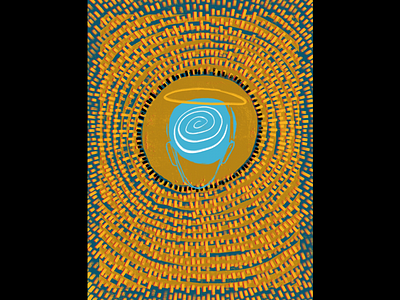 Spirals art artist artwork design digital digital art digital painting graphic painting portrait