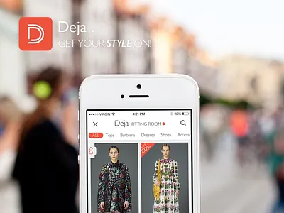 Deja fashion interface fashion shop ui