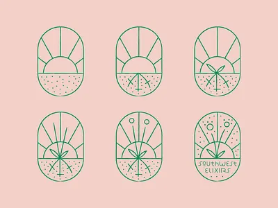 Southwest Elixirs flower health icon juice southwest southwestern