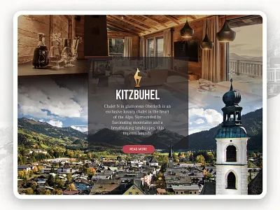 Hannhemkam Lodge 2 landing page luxury travel web design website