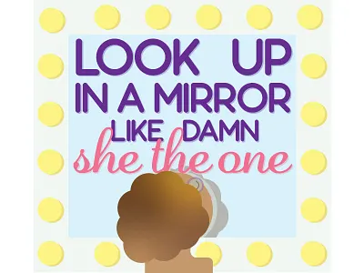 Soulmate design illustration illustration art illustrator lettering lizzo lyrics music pink purple self care self love soulmate typography women