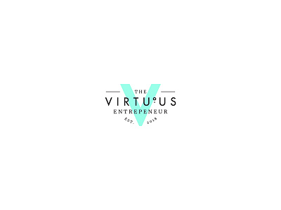 The Virtuous Entrepreneur brand branding creative design designer development dribbble invite editorial food graphic design graphics icon illustration invitation invite layout logo may print typography