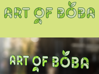 Art of Boba Brand Identity adobe brand identity branding design graphic design graphic design logo illustration illustrator logo logos mock up mock up mock ups mock ups mockup mockups photoshop typography