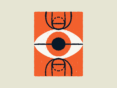 Basketball - Court basketball court eye orange sport sports
