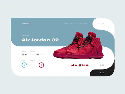 Sneakershop air jordan basketball clean ecommerce jordan minimal nike product sandro tavartkiladze shoe store shoes shop shop app sneaker sneakers sport app sports tavdro ui whitespace