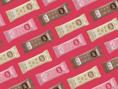 Izza Pops chocolate food packaging handdrawn handdrawn type illustration lettering package design packaging design popsicle popsicle packaging strawberry vanilla