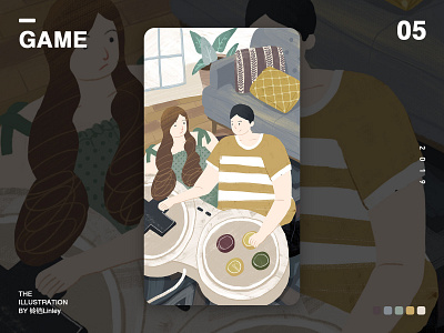 game game illustration lovers