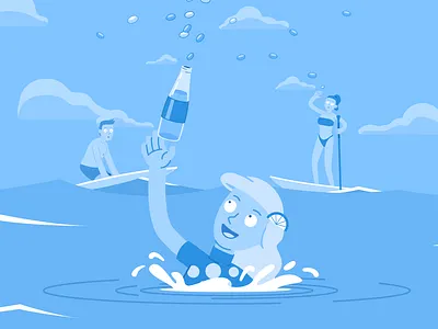 Mentos - Lemonade Flavour candy cartoon character design design flat illustration lemonade soda vector