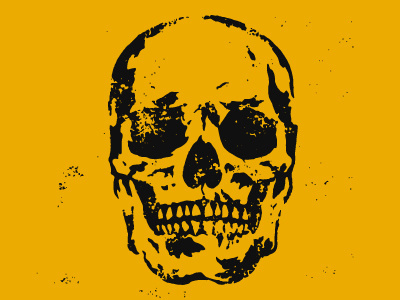 Smashed apparel clothing design illustration logo retro skull tattoo traditional art vector vintage